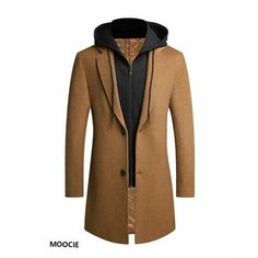 Пальто MOOCIE, размер 54, хаки