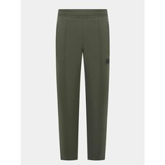 Брюки спортивные EA7 EMPORIO ARMANI, размер S, оливковый