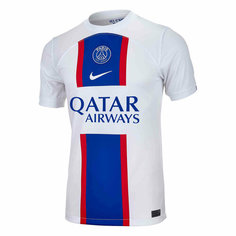 Футболка NIKE Футболка игровая резервная Nike PSG сезон 2022/23, размер S, белый