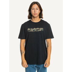 Футболка Quiksilver, размер 52, черный
