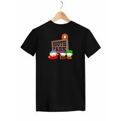 Футболка южный парк south park герои, размер XXL, черный Моя маikа