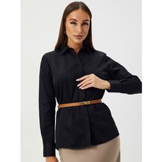 Рубашка , размер 48, черный Birizmoda