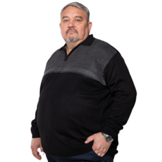 Пуловер Turhan, размер 6 XL, , черный