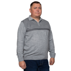 Пуловер Turhan, размер 4 XL, , серый