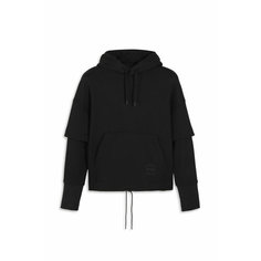 Худи EMPORIO ARMANI, размер L, , черный