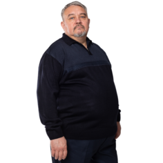 Пуловер Turhan, размер 5 XL, , темно-синий