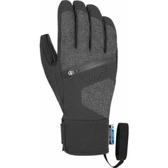 Перчатки Reusch для женщин, размер inch дюйм:8,5, black/black melange