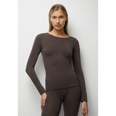 Лонгслив belle you ESSENTIALS, размер XL/XXL, , коричневый
