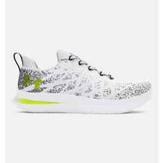 Кроссовки Under Armour Velociti 3, размер 8,5 US, white / anthracite / high vis yellow