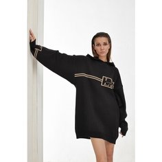 Худи LO KNIT, размер 48, , черный, Черный