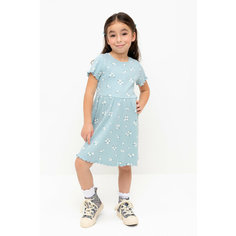 Платье crockid КР 5793/голубой,ромашковое поле, размер 56/98, голубой