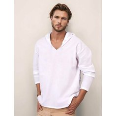 Рубашка Fiery Glow, размер 4XL, белый