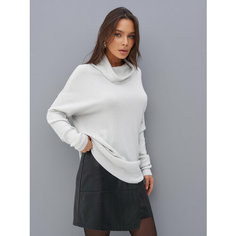 Джемпер Sansa, размер ONE SIZE, , белый, серебряный