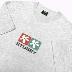 Футболка Stussy, размер L, серый
