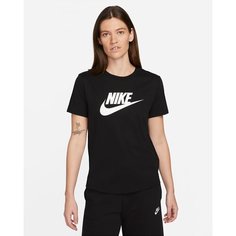Футболка спортивная NIKE W Sportswear TEE Essential ICN FTRA, размер XS, black/white