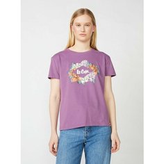 Футболка Lee Cooper, размер L, фиолетовый