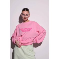 Лонгслив BYGG, размер onesize, , розовый