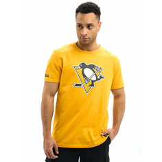 Футболка Atributika & Club Pittsburgh Penguins, размер XXL, Желтый