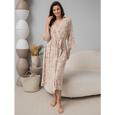 Халат для кормящих мам MIA-AMORE, размер L/XL, бежевый