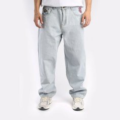 Джинсы Butter Goods Flower Denim Jeans, размер 38, голубой