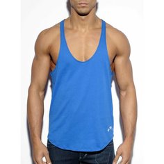 Майка ES Collection Fitness Plain Tank Top, размер 2XL, синий