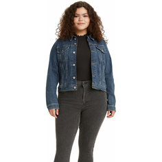 Джинсовая куртка Levis Women Original Trucker Jacket, размер S, синий 2 Levis®