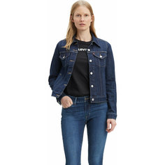Джинсовая куртка Levis Women Original Trucker Jacket, размер S, синий Levis®
