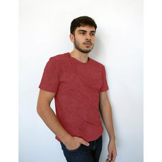 Футболка KerimoV GROUP Футболка винтажная, 1 шт., размер 54, красный