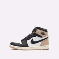 Кроссовки Jordan Air Jordan 1 Retro High OG, полнота 5 (RU)/ на среднюю стопу, размер 38 EU, бежевый