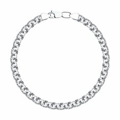 Браслет Diamant online, серебро, 925 проба, длина 20 см.
