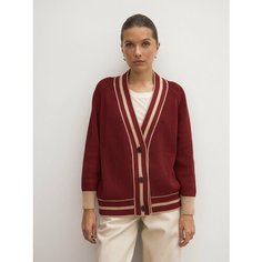 Кардиган look7, размер one size, , бордовый