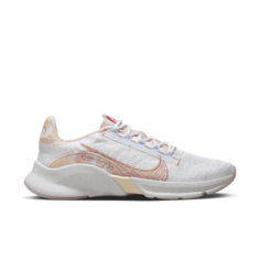 Кроссовки NIKE SuperRep Go 3 Flyknit Next Nature, размер 6.5 US, white/red stardust/ember glow/guava ice