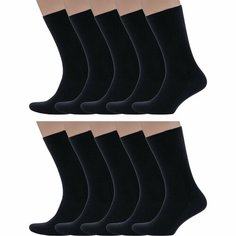 Носки Dr. Feet, комплект, 10 пар, размер 29, черные