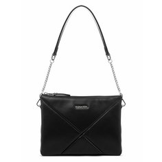 Сумка кросс-боди ELEGANZZA, фактура гладкая, black