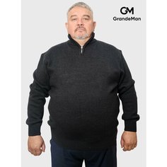 Джемпер Turhan, размер 4XL, , черный