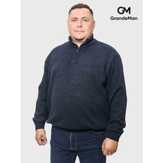 Джемпер Turhan, размер 4XL, , темно-синий