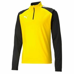 Олимпийка PUMA teamLIGA, размер S, , черный/желтый