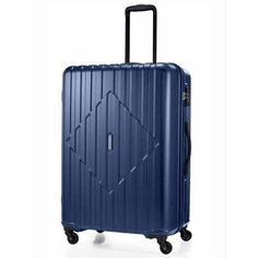 Чемодан American Tourister, 115 л, размер L, синий