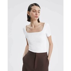 Боди Gloria Jeans GJ BLACK, размер XS (38-40), белый