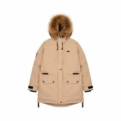 Пуховик Arctic Explorer, размер 40, бежевый