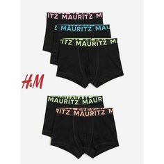 Трусы H&M, размер 10-12 лет, черный