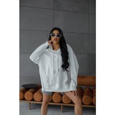 Худи LADYSTYLE HITS, размер onesize, , белоснежный