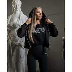 Худи DESIRE EXCELLENCE PATTERN, размер OverSize, , черный