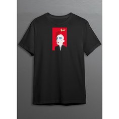 Футболка CherryPie Мем, размер XL, черный
