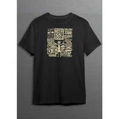 Футболка CherryPie, размер S, черный