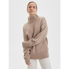 Свитер KIVI CLOTHING, размер 40-48, , бежевый