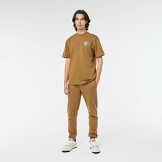 Брюки спортивные LACOSTE Slim fit, размер T5, горчичный