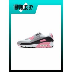 Кроссовки NIKE Air Max 90, размер EU 36(Foot Length 22.5CM), белый, розовый
