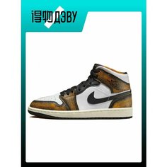 Кроссовки Jordan Air Jordan 1, размер EU 43 Foot Length (27.5CM), black