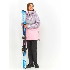 Куртка спортивная TISENTELE Горные лыжи и Сноуборд, размер 50 (XXL), розовый